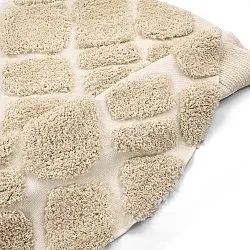 Alfombras redondeadas - Otranto Natural Cotton Shaggy (blanquecino)