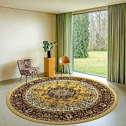 Alfombras redondeadas- Peking (amarillo)