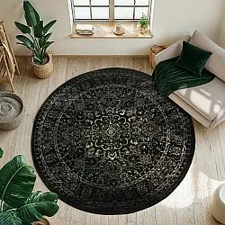 Alfombras redondeadas- Peking Noble (negro)
