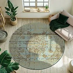 Alfombras redondeadas- Peking Royal (turquesa)
