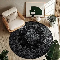 Alfombras redondeadas - Peking (negro)
