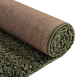 Alfombras de pelo largo - Alsace (verde/blanco/naranja)