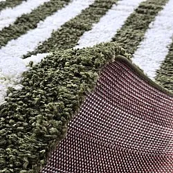 Alfombras de pelo largo - Imilchil (blanco/verde)