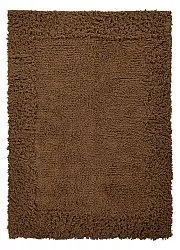 Alfombras de pelo largo - Melilla Hand Woven Wool Shaggy (marrón)