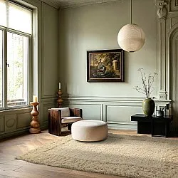 Alfombras de pelo largo - Melilla Hand Woven Wool Shaggy (naturaleza)