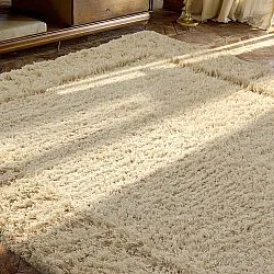 Alfombras de pelo largo - Melilla Hand Woven Wool Shaggy (naturaleza)