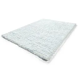 Alfombras de pelo largo - Aden (azul claro/blanco)