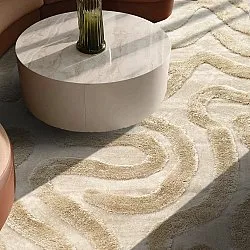Alfombras de pelo largo - Akaba (crema/beige)