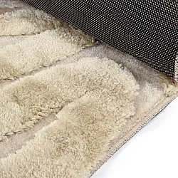 Alfombras de pelo largo - Akaba (crema/beige)