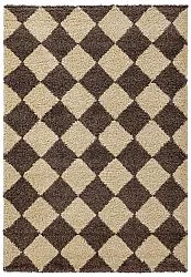 Alfombras de pelo largo - Albi (marrón/beige)