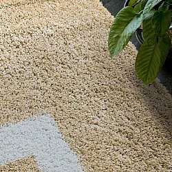 Alfombras de pelo largo - Alsace (beige/blanco/marrón)