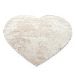 Alfombra Infantil - Aranga Super Soft Heart (beige)