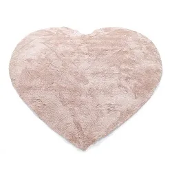 Alfombra Infantil - Aranga Super Soft Heart (rosa)