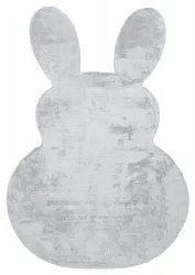Alfombra Infantil - Aranga Super Soft Bunny (gris)