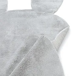 Alfombra Infantil - Aranga Super Soft Bunny (gris)