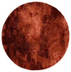 Alfombras redondeadas - Aranga Super Soft Fur (rojo)