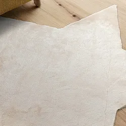 Alfombra Infantil - Aranga Super Soft Star (beige)