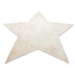 Alfombra Infantil - Aranga Super Soft Star (beige)