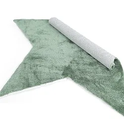 Alfombra Infantil - Aranga Super Soft Star (verde)