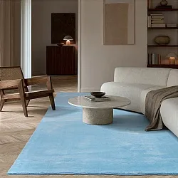 Alfombras de pelo largo - Aranga Super Soft Fur (azul claro)