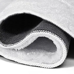 Alfombra de pelo largo ondulada - Aranga Super Soft Fur (blanco)
