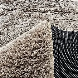 Alfombra de pelo largo ovalada - Aranga Super Soft Fur (marrón)
