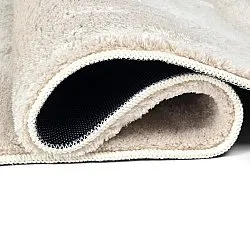 Alfombra de pelo largo ovalada - Aranga Super Soft Fur (beige)