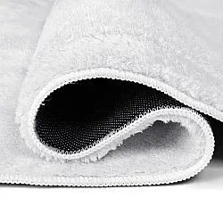 Alfombra de pelo largo ovalada - Aranga Super Soft Fur (blanco)