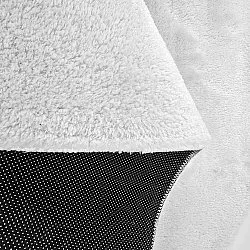 Alfombra de pelo largo ovalada - Aranga Super Soft Fur (blanco)