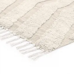 Alfombras de pelo largo - Callista Natural Cotton Shaggy (beige)