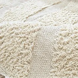 Alfombras de pelo largo - Callista Natural Cotton Shaggy (beige)