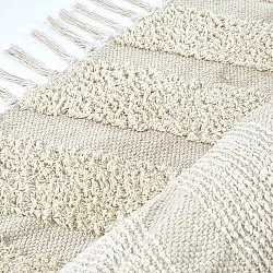 Alfombras de pelo largo - Callista Natural Cotton Shaggy (beige)