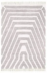Alfombras de pelo largo - Callista Natural Cotton Shaggy (gris pardo)