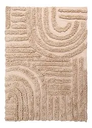 Alfombras de pelo largo - Cazorla Natural Cotton Shaggy (beige)