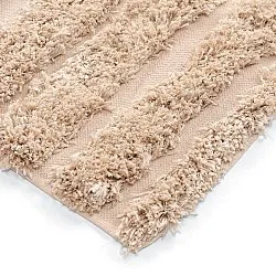 Alfombras de pelo largo - Cazorla Natural Cotton Shaggy (beige)
