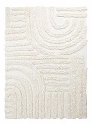 Alfombras de pelo largo - Cazorla Natural Cotton Shaggy (blanquecino)