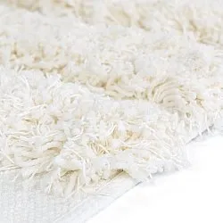 Alfombras de pelo largo - Cazorla Natural Cotton Shaggy (blanquecino)