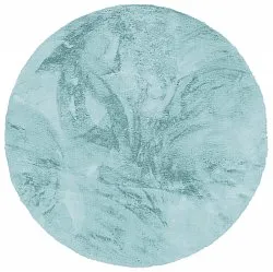 Alfombras redondeadas - Cloud Super Soft (azul claro)