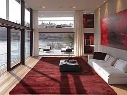 Alfombras de pelo largo - Cloud Super Soft (rojo)