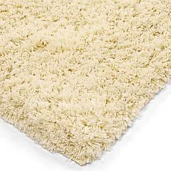 Alfombras de pelo largo - Combarro Solid Cotton Shaggy (amarillo claro)
