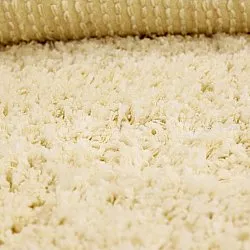 Alfombras de pelo largo - Combarro Solid Cotton Shaggy (amarillo claro)