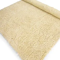 Alfombras de pelo largo - Combarro Solid Cotton Shaggy (amarillo claro)