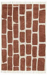 Alfombras de pelo largo - Cyrus Natural Cotton Shaggy (marrón)