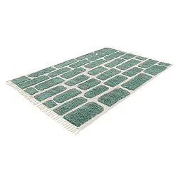 Alfombras de pelo largo - Cyrus Natural Cotton Shaggy (verde)