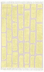 Alfombras de pelo largo - Cyrus Natural Cotton Shaggy (amarillo)