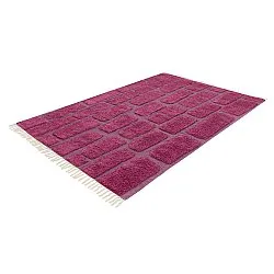 Alfombras de pelo largo - Cyrus Natural Cotton Shaggy (rojo)