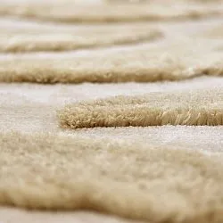 Alfombras de pelo largo - Fergana (crema/beige)