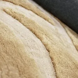 Alfombras de pelo largo - Fergana (crema/beige)