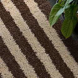 Alfombras de pelo largo - Imilchil (beige/marrón)