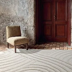 Alfombras de pelo largo - Iwaki (blanquecino)